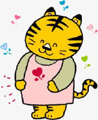 卡通可爱老虎免抠