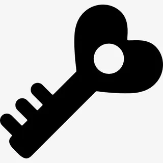 心的钥匙图标免抠