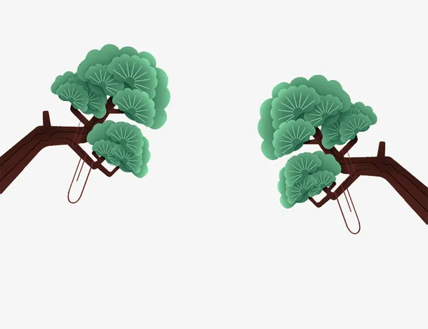 中国风创意树枝免抠图免抠