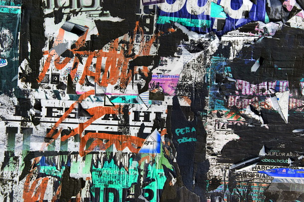 涂鸦彩绘墙体创意免抠