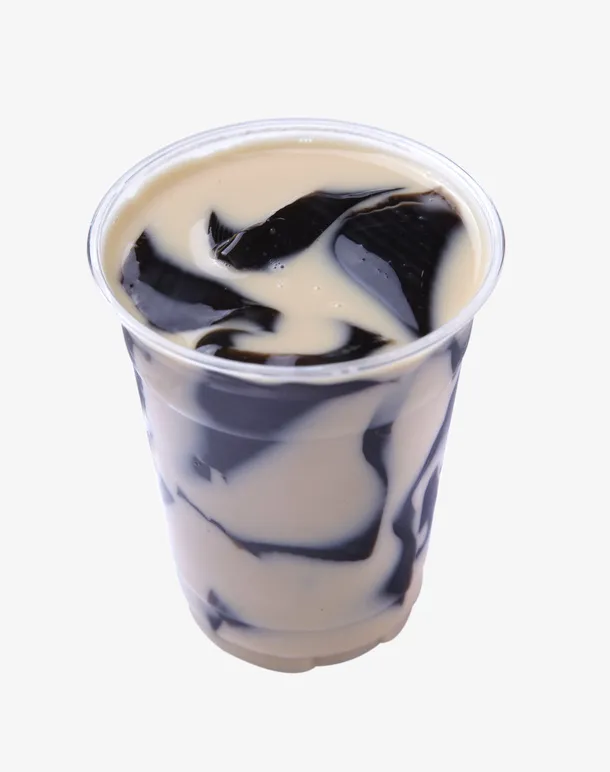 仙恋鲜奶茶实物产品免抠