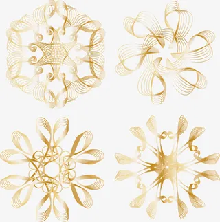 奢华防伪标签免抠