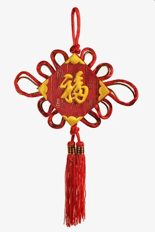 中国结特写免抠