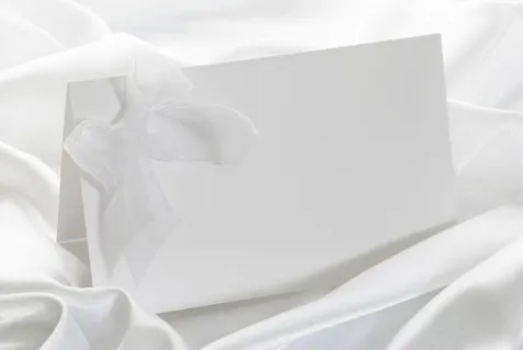 丝绸背景与婚礼贺卡