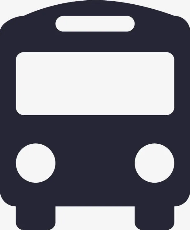 公交车车站免抠