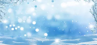 梦幻冬天背景高清