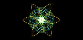 炫酷神秘背景彩色图型高清