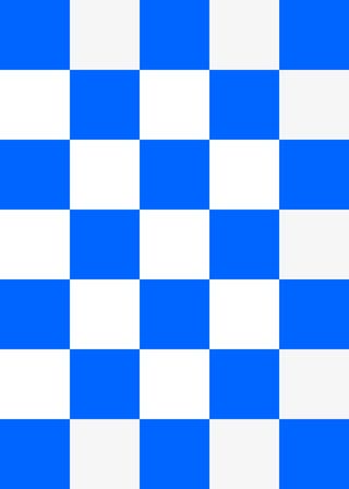 矢量蓝白格子免抠