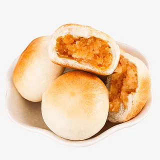 绿豆饼绿豆馅饼免抠