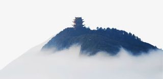 著名景点四川峨眉山免抠