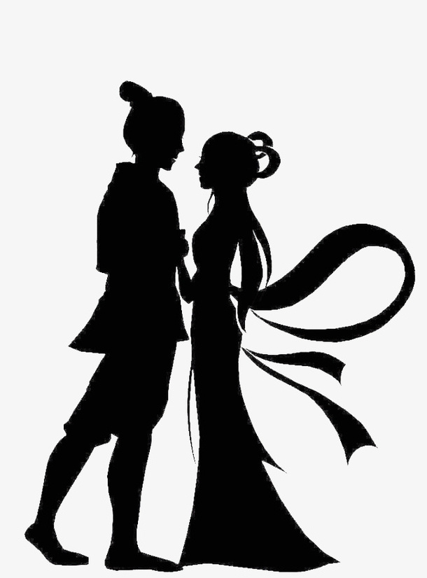 牛郎织女矢量图图标免抠节日其他节日元素