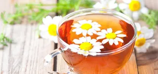 花朵饮料茶背景