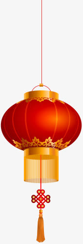 大红灯笼高高挂免抠
