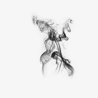 烟雾水墨云烟免抠