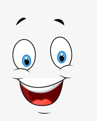 卡通笑脸表情免抠
