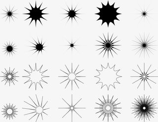 异形、星星、球体免抠