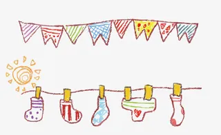 矢量手绘分割线免抠