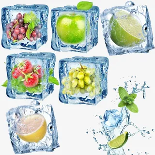 冰块水果免抠