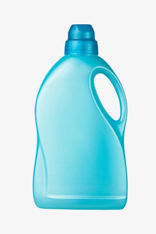 蓝色反光带把手的清洁剂清洁用品免抠