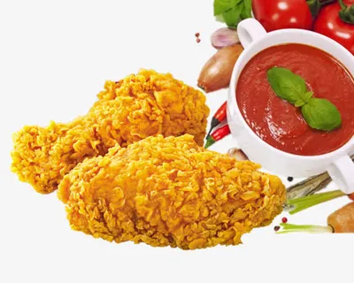 香辣鸡翅免抠素材免抠