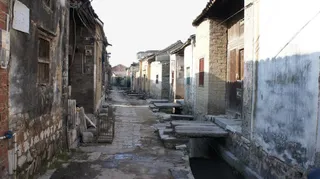 古村落小巷免抠