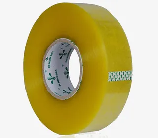 一卷淡黄色胶带免抠