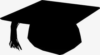 毕业季学生剪影免抠