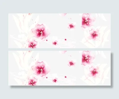 漂浮桃花瓣免抠