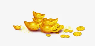 金币金子免抠