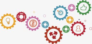 矢量图思维联想枢纽免抠