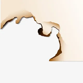 矢量焚烧学习纸张免抠