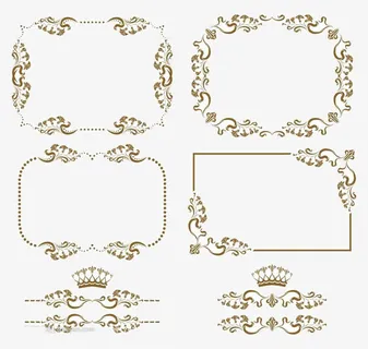 古典边框免抠