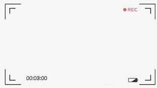 简约摄像机取景框免抠