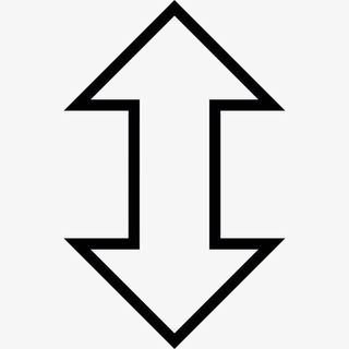 改变高度的箭图标免抠