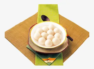 美味节日元素汤圆免抠