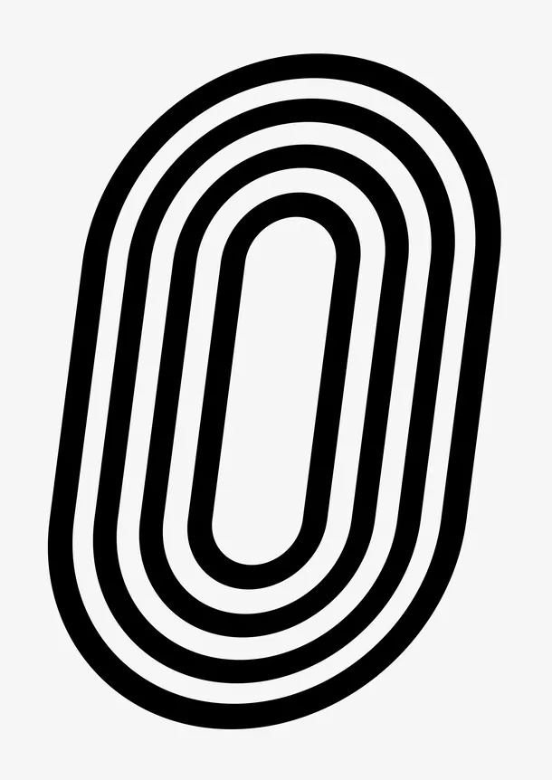 新艺术字体数字0免抠