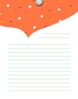 可爱空白文本学习用品矢量背景高清