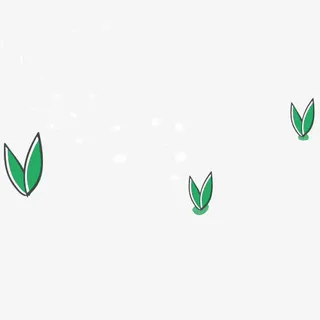 绿色小草免抠