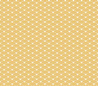 黄色祥云底纹花纹免抠