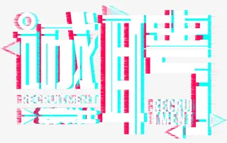 诚聘抖音艺术字免抠