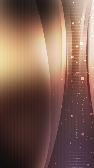 咖啡色炫彩H5背景高清