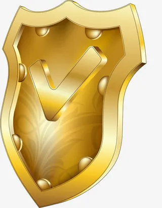金色护盾免抠