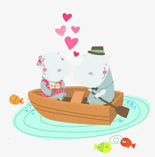 恋爱的犀牛免抠