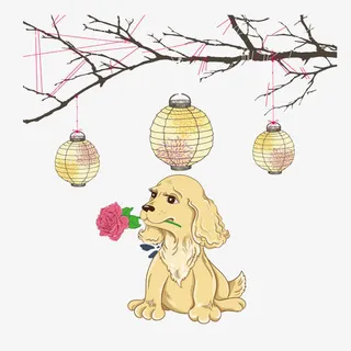 狗年矢量图免抠下载免抠