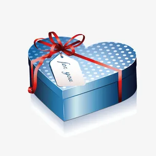 手绘卡通装饰礼盒精美礼盒广告设免抠