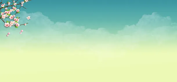 淘宝春季背景