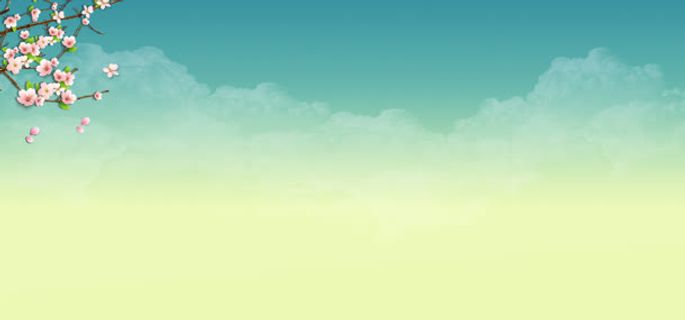 淘宝春季背景