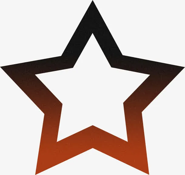 星星创意抽象招聘海报免抠