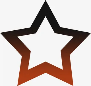 星星创意抽象招聘海报免抠