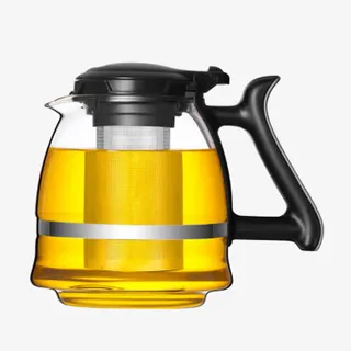 加厚耐热玻璃不锈钢过滤内胆随心免抠